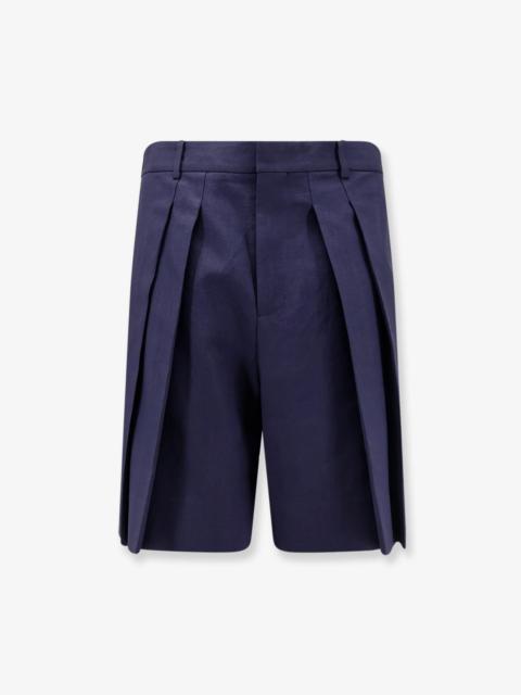 Loewe Loewe Paula'S Ibiza Linen And Cotton Bermuda Shorts