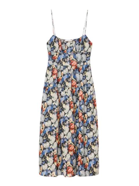 DÔEN Benoit Dress in Petit Jardin de Villandry