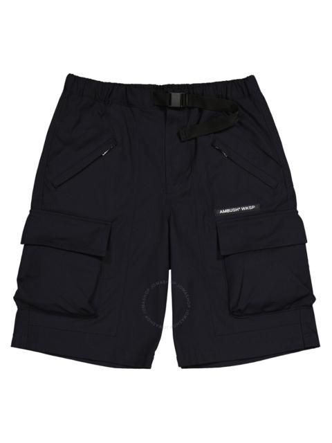 Ambush Ambush Men's Black Cotton Cargo Shorts