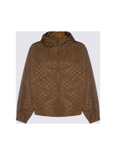 GUCCI Beige Gg Casual Jacket