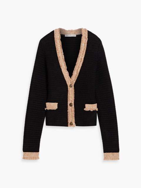 Other Designers Fringed cotton cardigan