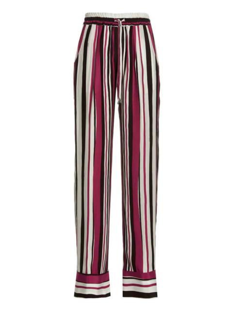 KITON - Kiton Women Striped Pants