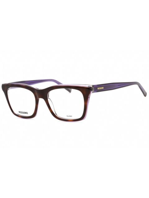Missoni Missoni Demo Square Ladies Eyeglasses MIS 0117 0AY0 50