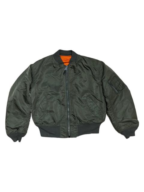 Other Designers VERY RARE VINTAGE JACKET FLIGHT BOMBER ALPHA INDUSTRIES MA 1