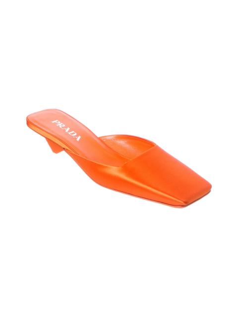 Prada Prada Satin Mule