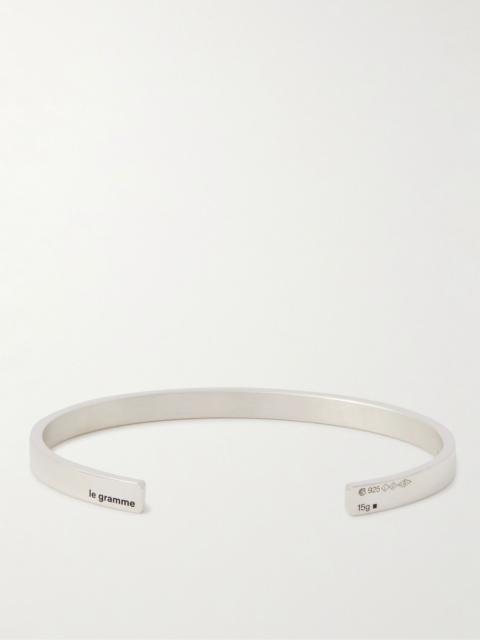 le gramme Le 15 Polished Sterling Silver Cuff Silver