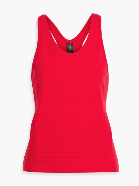 NORMA KAMALI French cotton-blend terry tank