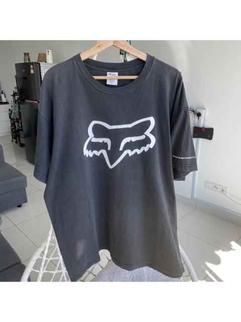 Other Designers Thrashed Faded Vintage 90s Fox Racing Oversized Tee