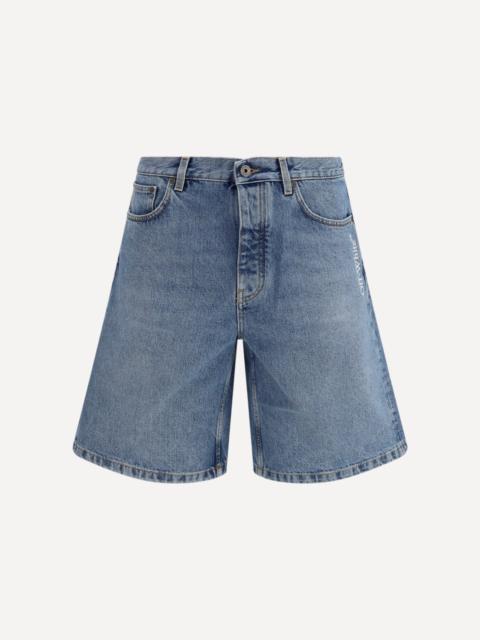 Off-White Half Arrow denim Shorts