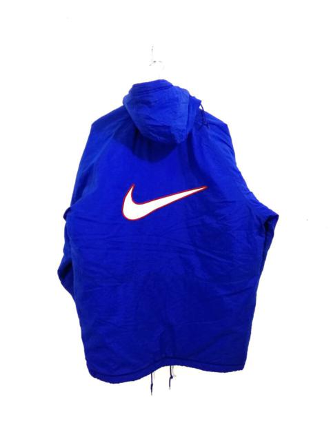 Nike Vintage NIKE Jacket With Hoodies Embroidery Logo Big Logo