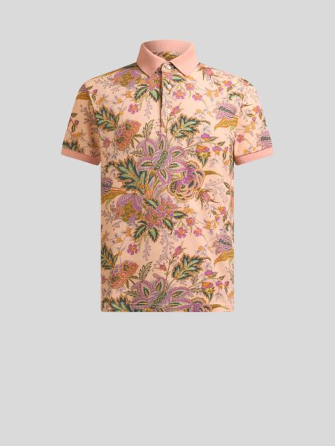 Etro COTTON POLO SHIRT WITH PRINT