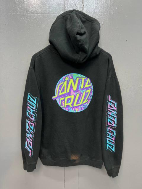 Other Designers Santa Cruz Skateboards - VINTAGE SANTA CRUZ HOODIE BIG LOGO