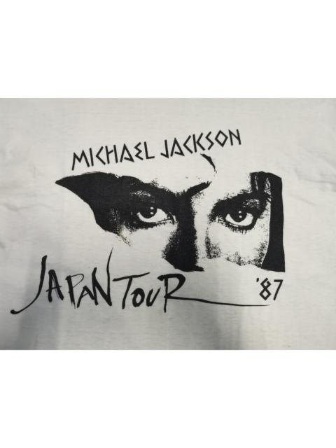Other Designers Vintage - Vintage Michael Jackson Japan Tour '87 Tee Rare Stitches