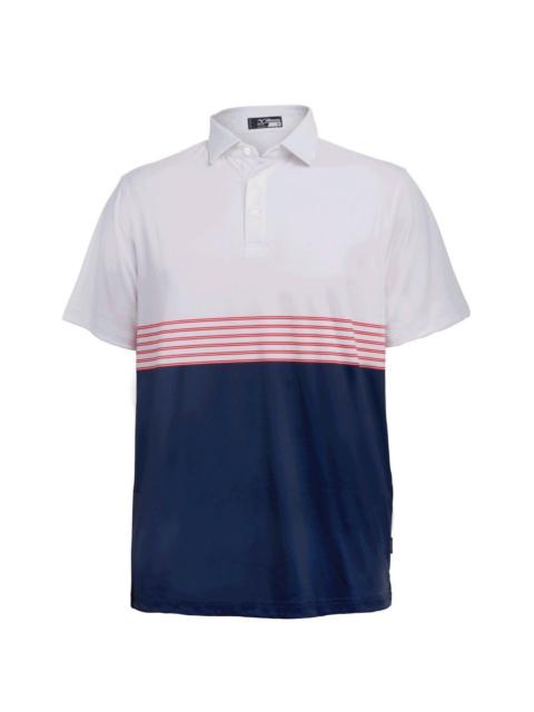Mizuno Men's Pro Polo, Red/Navy