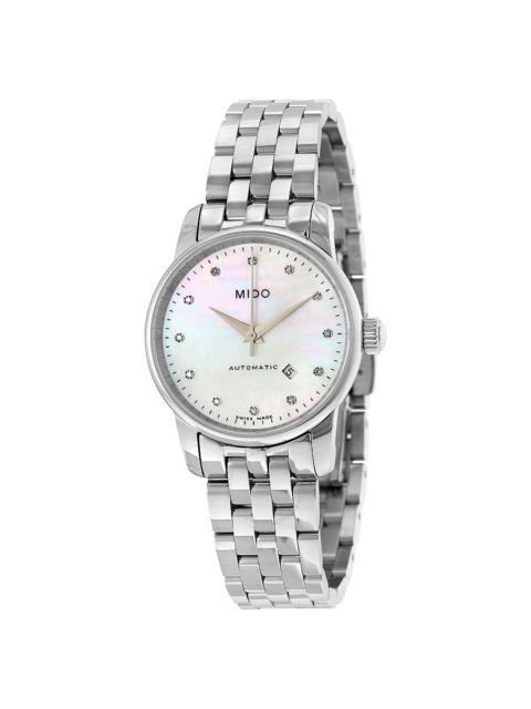 Mido - Mido Baroncelli Automatic Mother of Pearl Dial Ladies Watch M76004691