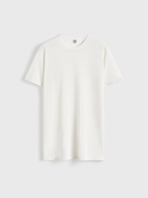 TOTEME Tee knit white