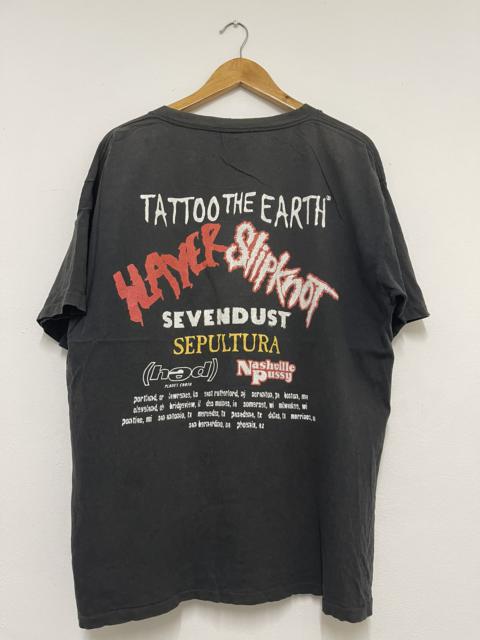 Other Designers Vintage - Vintage Tattoo The Earth 2000 Slayer Slipknot A1