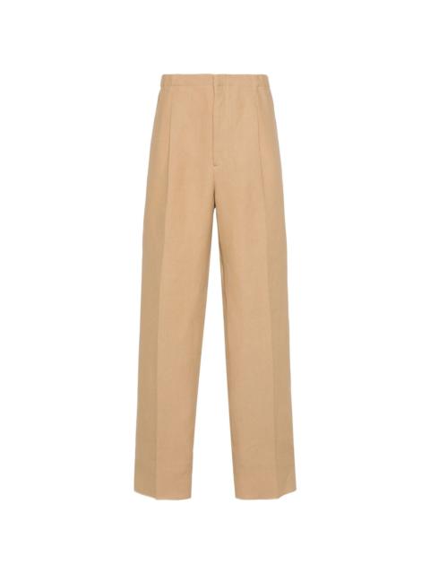 FENDI Fendi Neutrals Trousers - Regular & Straight-Leg Trousers Men