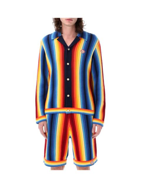 CASABLANCA Gradient Towelling Effect Jacket