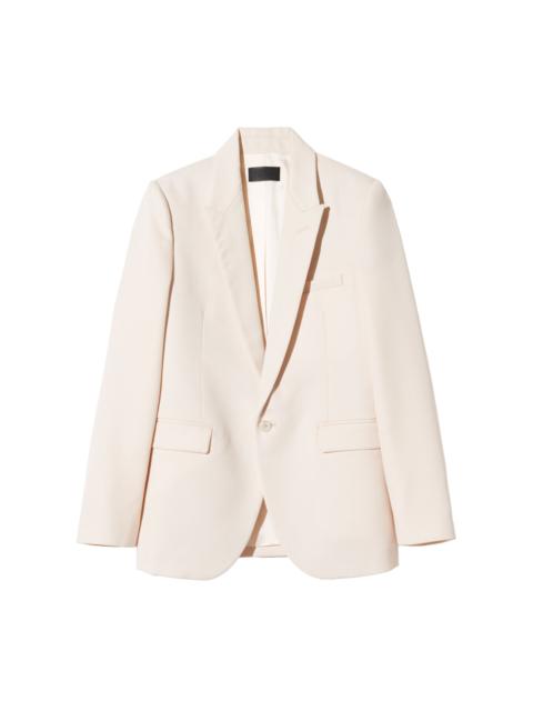 NILI LOTAN Anabel Tailored Wool Jacket off-white