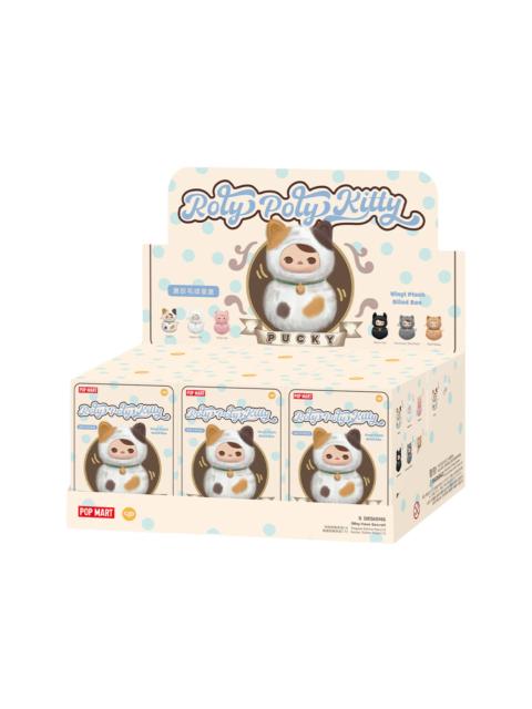 POP MART Pop Mart PUCKY Roly-Poly Kitty Series Vinyl Plush Sealed Case (6 Blind Box)