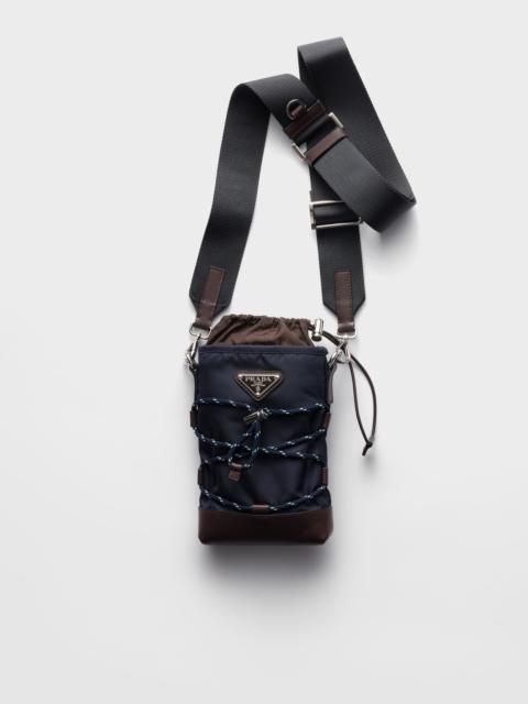 Prada Re-Nylon and leather smartphone case