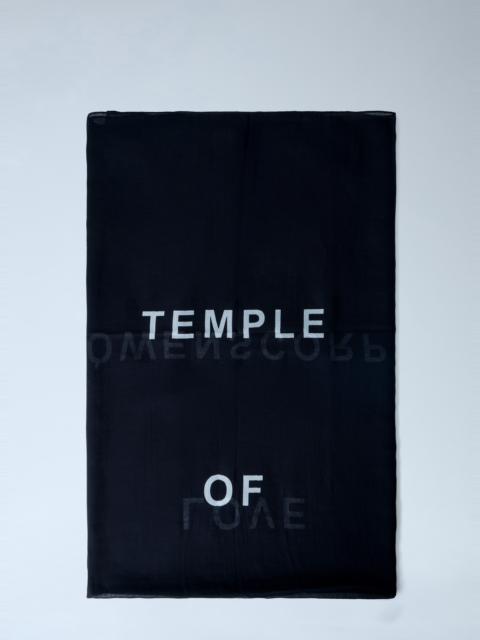 Rick Owens Printed Cotton Scarf