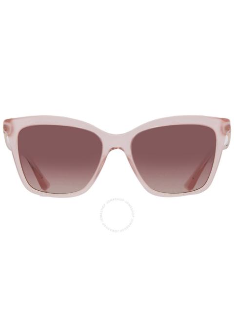 BVLGARI Bvlgari Brown Gradient Purple Cat Eye Ladies Sunglasses BV8257 5527E2 54