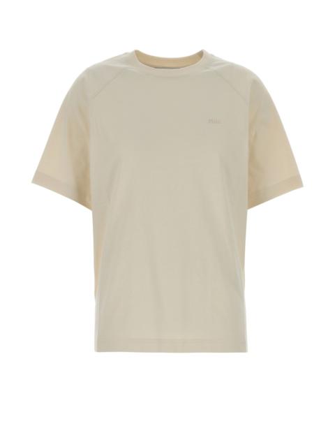AMI Paris Ivory cotton t-shirt