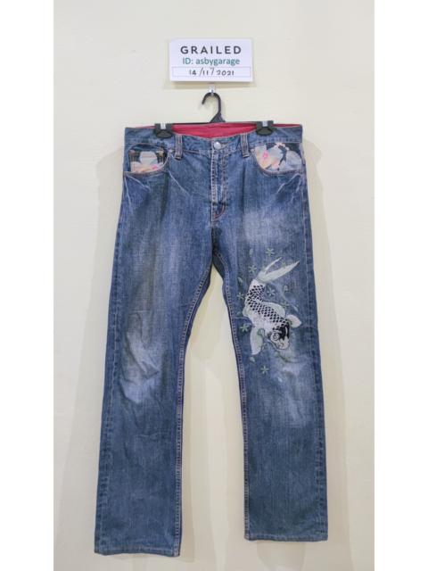 Other Designers Vintage - Vintage Karakuri Tamashi Distressed Denim