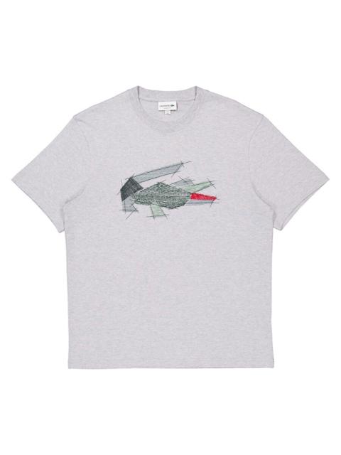 LACOSTE Lacoste Crocodile Graphic Cotton T-Shirt