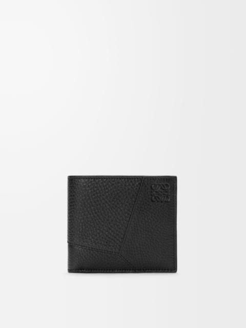 Loewe Puzzle bifold wallet in supple grained calfskin