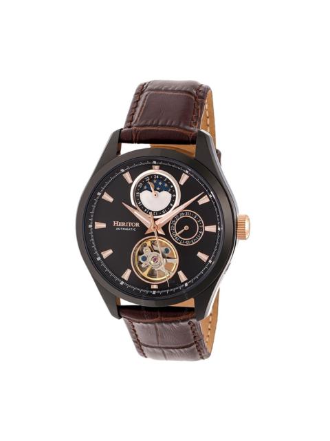 Other Designers Heritor Sebastian Automatic Black Dial Men's Watch HR6906