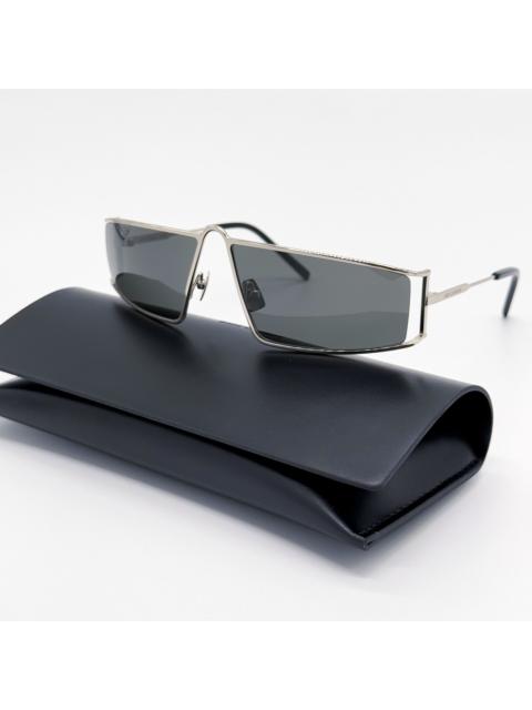 SAINT LAURENT NEW SAINT LAURENT SL 606 002 SILVER WOMEN SUNGLASSES