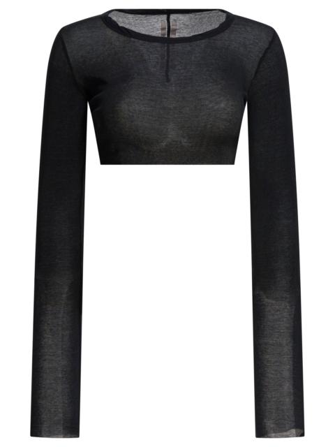 Rick Owens Rick Owens Long-sleeved Crop Top