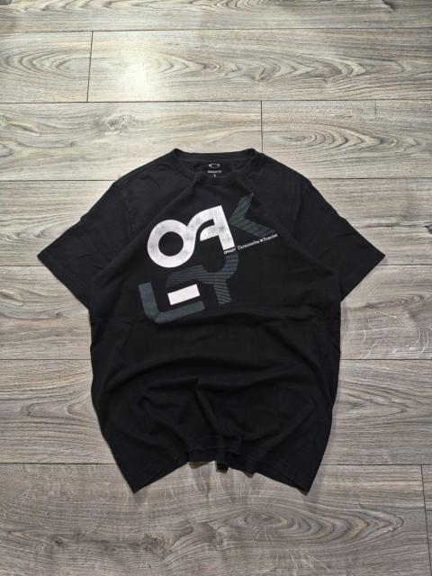 OAKLEY 00s oakley thermonuclear protection tshirt y2k vtg faded