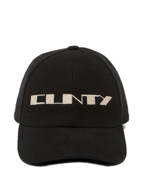 Rick Owens DRKSHDW Rick Owens Drkshdw Logo-embroidered Baseball Cap