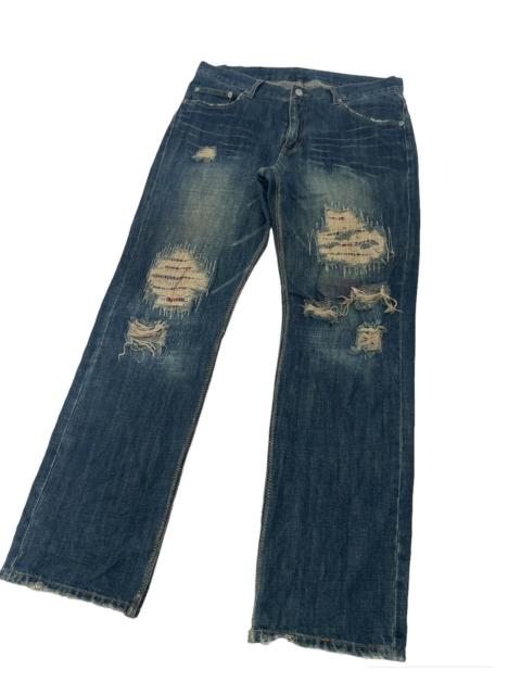 Other Designers Japanese Brand - Rare💥Vintage Rattle Trap Distressed Jeans