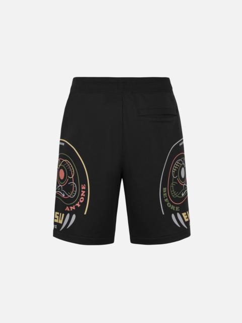 EVISU Daruma Print Regular Fit Sweatshorts