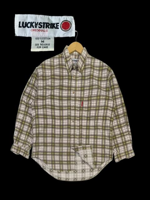 Other Designers Vintage - VINTAGE LUCKY STRIKE FLANNEL