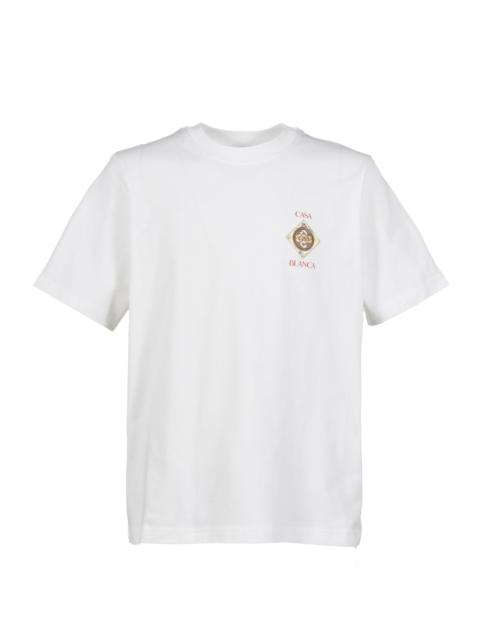 CASABLANCA TAKE ME TO CHURCH CLASSIC T-SHIRT / BRIGHT WHT