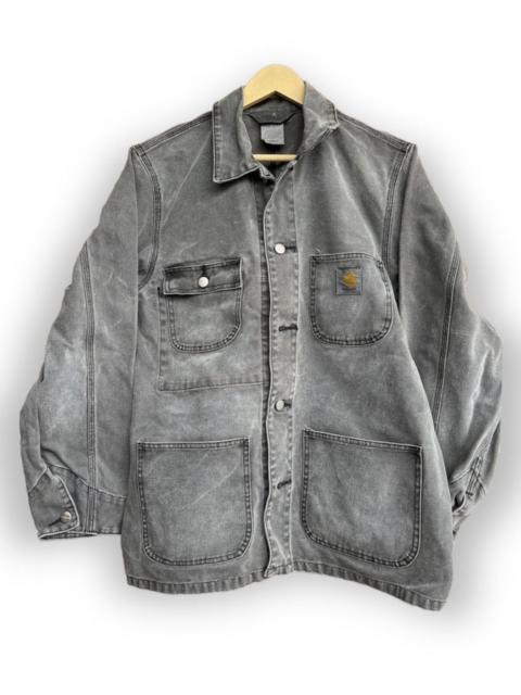 Other Designers Vintage - Carhartt Workers Chore Denim Jacket Gently Used