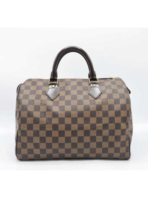 Louis Vuitton Authentic Louis Vuitton Damier Ebene Speedy 35