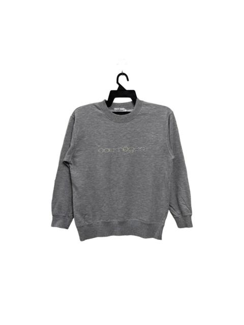 courrèges Courreges sweatshirt spellout pullover