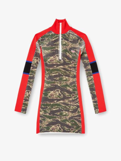 Diesel Diesel M-Camok Viscose Short Dress