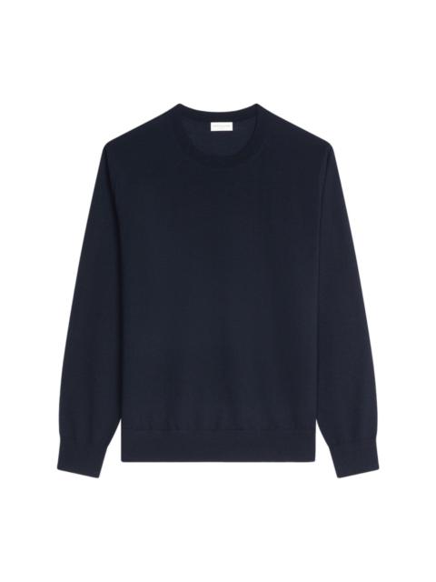 fine-knit merino-wool jumper