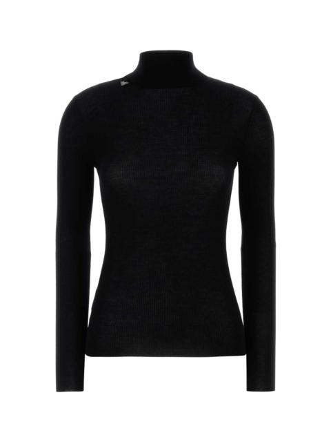 Prada Black Wool Sweater