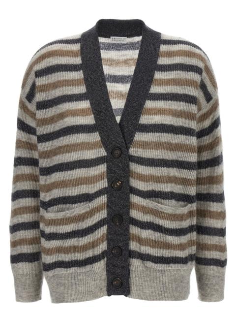 Brunello Cucinelli Brunello Cucinelli Women Lurex Wool Cardigan