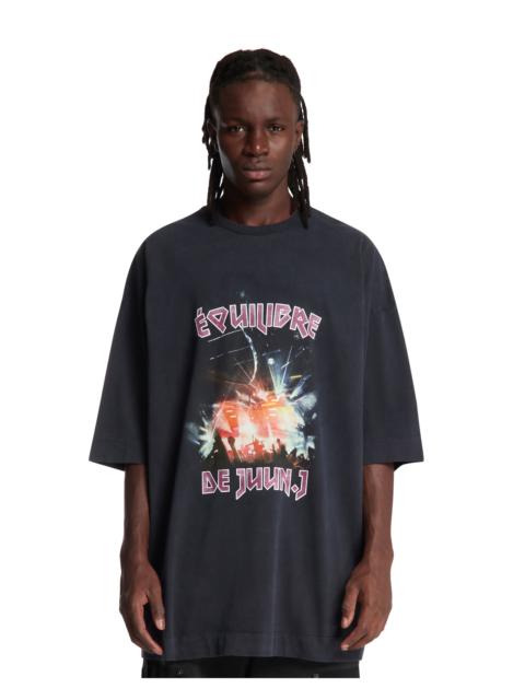 JUUN.J Blue Printed Equilibre T-Shirt