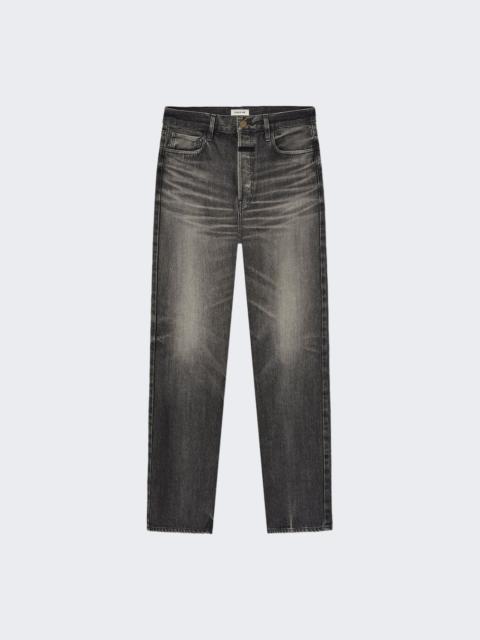 Fear of God Straight 5 Pocket Jean Rinsed Black